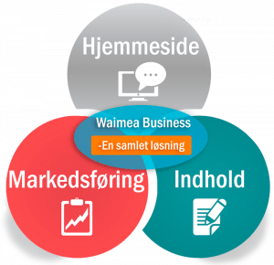 Waimea Business - samlet hjemmeside løsning