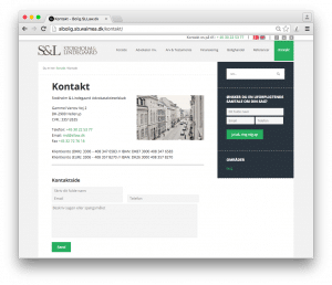 Waimea Business - Kontakt formular