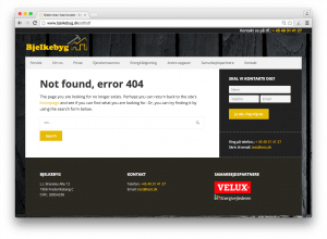 Waimea Business - brugervenlig 404 fejl side